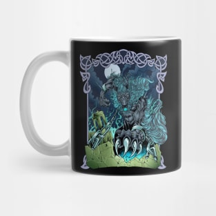 Fenris-wolf in Asgard - Fenrir Mug